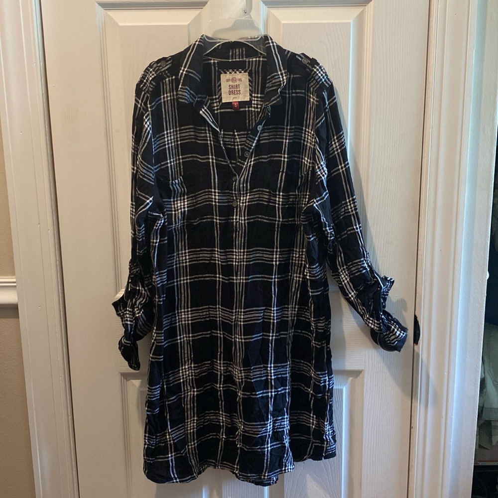 SO shirt dress